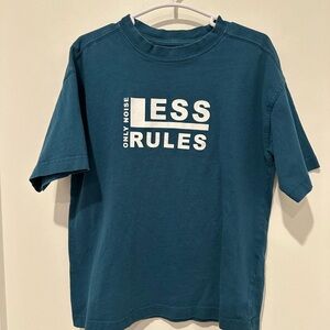 Zara Kids Blue Graphic Tee
